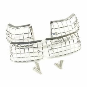 SIP Arrow Grill aus Kunststoff und Chrom Set von 4 vielseitigen Teilen