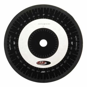 SIP graduated plastic disc durable and ideal for laboratories and schools