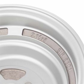 SIP Tubeless Rim 2.15x8 matte silver offset 24.5mm PCD 4/70mm
