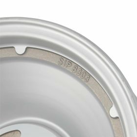 Jante tubeless SIP 2.15x10 argent mat décalage 35mm PCD 4/76mm