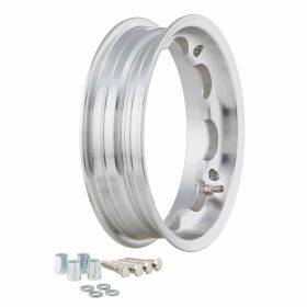 SIP Tubeless Rim 2.50x10 for 100-120 tires with pre-installed valve
