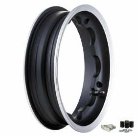 SIP Tubeless Rim 2.50x10 Matt Black Offset -2.5mm PCD 4/224mm