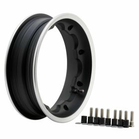 SIP Tubeless Rim Octopus 2.50x10 Matte Black Offset -2.5mm PCD 8/224.8mm