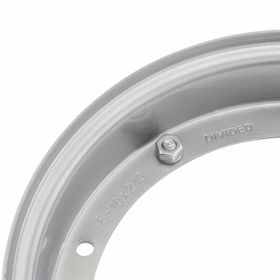 SIP Rim 2.10x10 Silver Steel PCD 5/220mm Hole 202mm Open