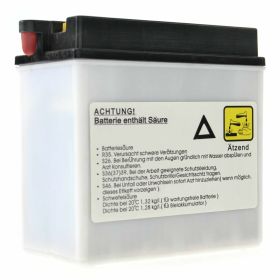 YUASA Batterie YB9-B 12V/9Ah Trockenbatterie 135x75x140 mm