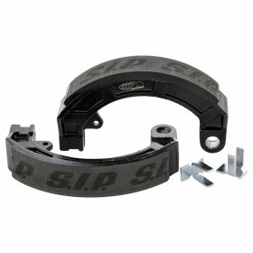 SIP Leistungsbremsbeläge 24 mm Schwarz 2 Sitze für 150 mm Trommel