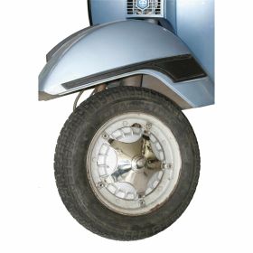 Copricerchi STAR 10 in acciaio inox lucidato 1 al paio per cerchione 10