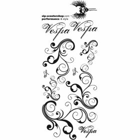 Skull Decorative Sticker Kit 1170x470 mm to customize spaces