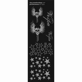 Silver Decorative Sticker Kit