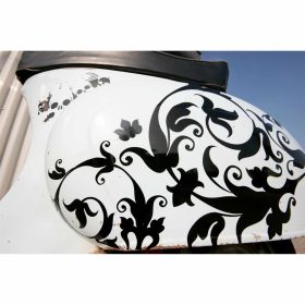Silver decorative sticker kit