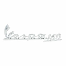 SIP-Platte 140x45mm in Chrom mit 3-Pin-Montage zur Identifikation