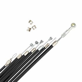 Kit cavi SIP PREMIUM con guaina PTFE 2 marce frizione acceleratore choke e freno