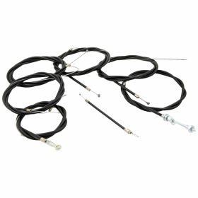 Kit cavi SIP PREMIUM con guaina PTFE 2 marce frizione acceleratore choke e freno