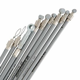 Kit cavi guaine SIP PERFORMANCE grigio con PE Inliner in acciaio inox