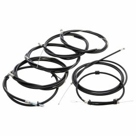 Kit cavi SIP PERFORMANCE guaina PE acciaio inox 2 marce freni e acceleratore