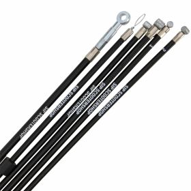 Kit cavi SIP PERFORMANCE guaina PE acciaio inox 2 marce frizione acceleratore