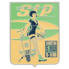 Placchetta SIP Open Day 75x75 mm