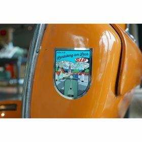 SIP Pass Landsberg Silver Sticker 70x55 mm for customization