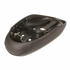 Ergonomischer Motorradsitz aus Leder mit weicher Polsterung