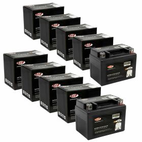 SIP Batterie 12V/5Ah SLA4L-BS Versiegelt Schwarz 10 Stück pro Box