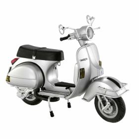 SIP Modell Vespa 1978 P200E in Silbermetall 1:12 Maßstab für Sammler