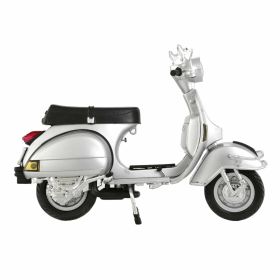 SIP Modell Vespa 1978 P200E in Silbermetall 1:12 Maßstab für Sammler