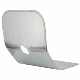 Tôle de rechange pour bouclier et plateforme 1200x502 mm non peinte 4 barres