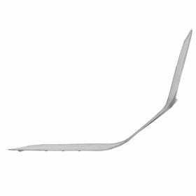 Tôle de rechange pour bouclier et plateforme 1200x502 mm non peinte 4 barres