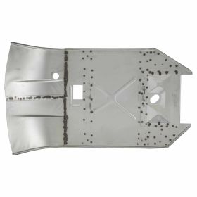 Ricambi scudo e pedana 710x420 mm oliati e piegati con attacco e traverse