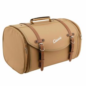 SIP Classic Große Tasche aus braunem Nylon 35L mit Schloss 480x300x270 mm