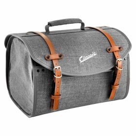 SIP Classic große Tasche aus grauem Nylon 35 L mit Schloss 480x300x270 mm