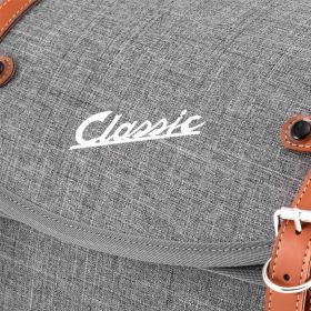 SIP Classic große Tasche aus grauem Nylon 35 L mit Schloss 480x300x270 mm