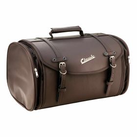 Borsa SIP Classico grande in ecopelle marrone scuro RAL8019 per portapacchi