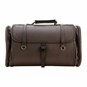Borsa SIP Classico grande in ecopelle marrone scuro RAL8019 per portapacchi