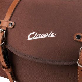 SIP Classic große Tasche aus braunem Nylon 35L mit Schloss 480x300x270 mm