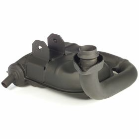 SITO Racing Plus exhaust in black steel for wide tire