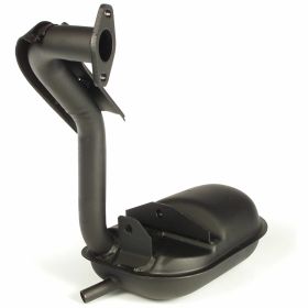 SITO Edelstahl-Auspuff kompatibel mit PIAGGIO Motorrädern