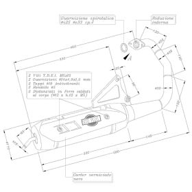 Silencieux SitoPlus 0715 approuvé pour YAMAHA BW S 50 NAKE
