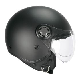 Demi Jet Helmet SKA-P 1SHE ZEN BASIC Matte Black