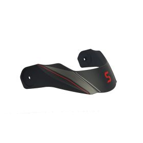 Black Red Visor for SKA-P 1D Tour Jet Helmet