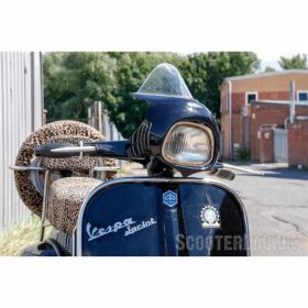 SLUK Windschutzscheibe Trapezform Feuerball-Stil und Schutz für Ihr Motorrad
