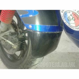 SLUK Guard Original Garde-boue Splash Guard pour le garde-boue avant en plastique noir