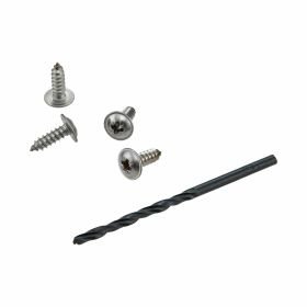 Paraspruzzi SLUK Guard Original per parafango anteriore plastica nera con viti