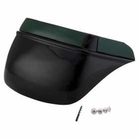 Protection Splash SLUK pour garde-boue avant en plastique noir brillant