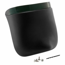 Paraspruzzi SLUK Guard Ultra per parafango anteriore in plastica nera con viti