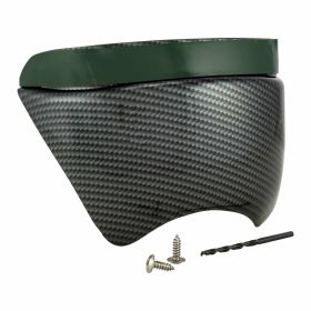 Paraspruzzi SLUK Guard in plastica carbonio per parafango anteriore con viti