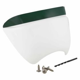 Paraspruzzi SLUK Guard bianco per parafango anteriore con viti incluse