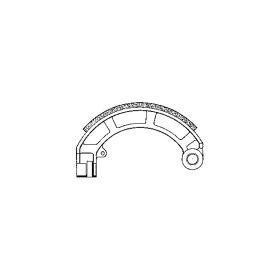 SPEZIALBREMSSCHUHE D.150 x 24mm für PIAGGIO