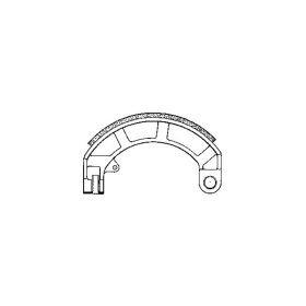 SPECIALBRAKESHOE Bremsbeläge D.150 x 24mm für PIAGGIO