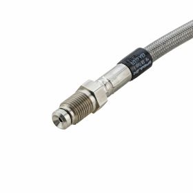 Tubo freno SPIEGLER posteriore in stahlflex omologato ABE e rivestito trasparente